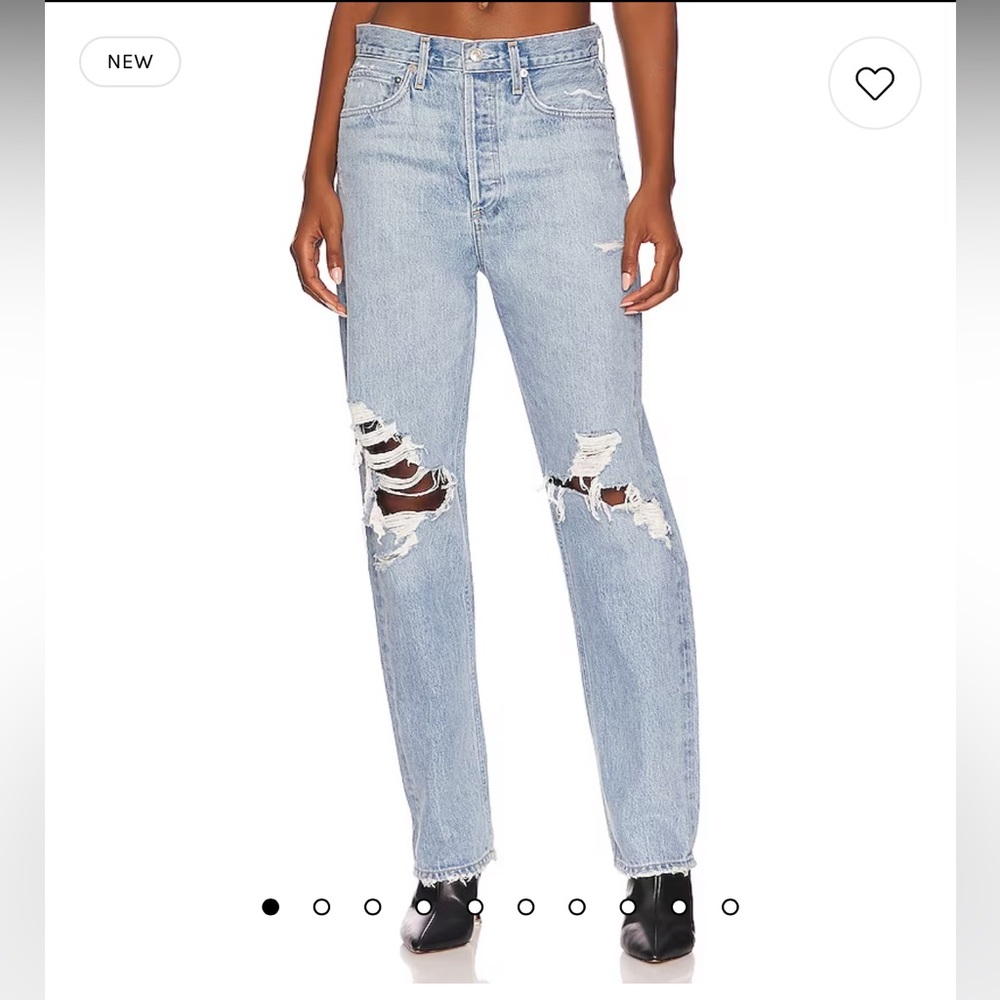 Agolde 90’s Mid Rise Loose Fit Jeans